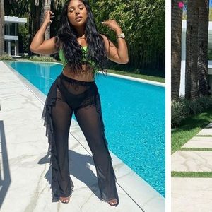 Swim suit pants cover up